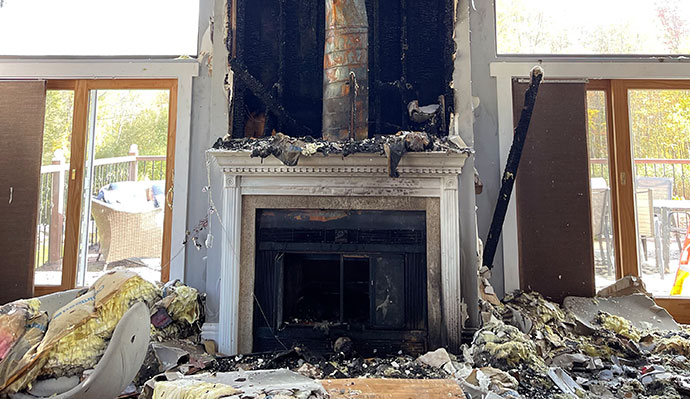 Fire Damage Cleanup Process