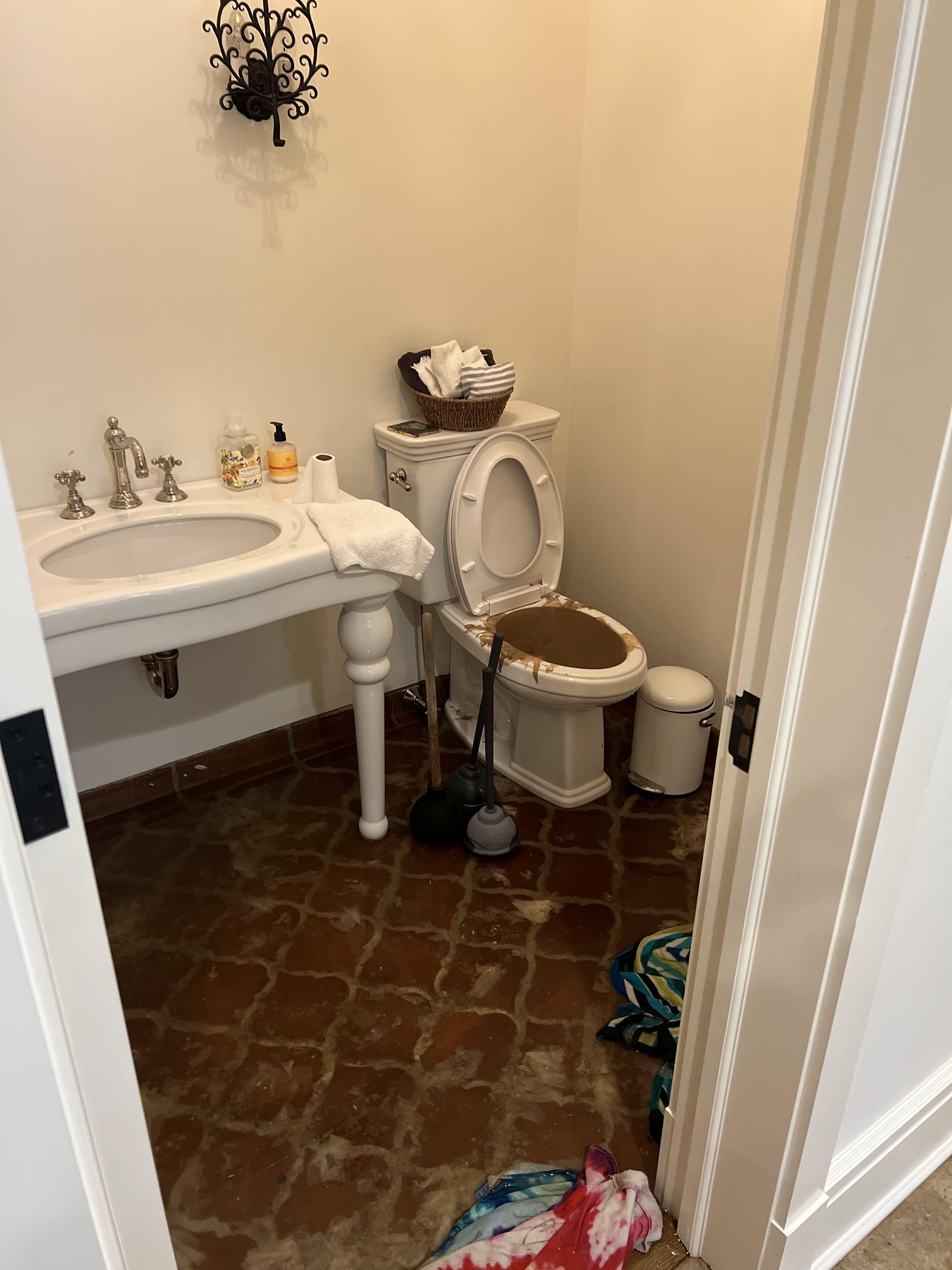 Toilet Overflow Sewage Cleanup in Bedford, NY