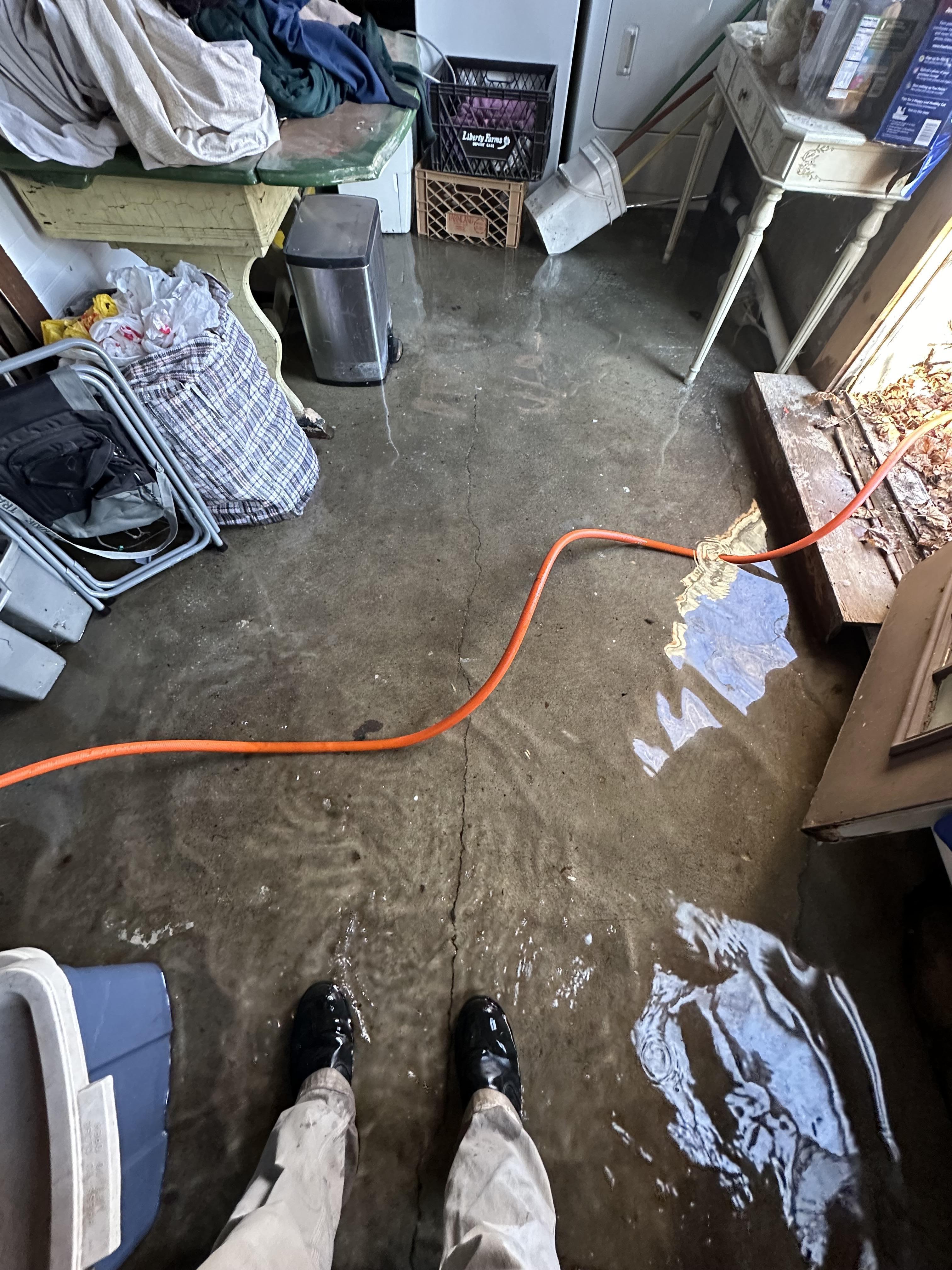 Flood in basement