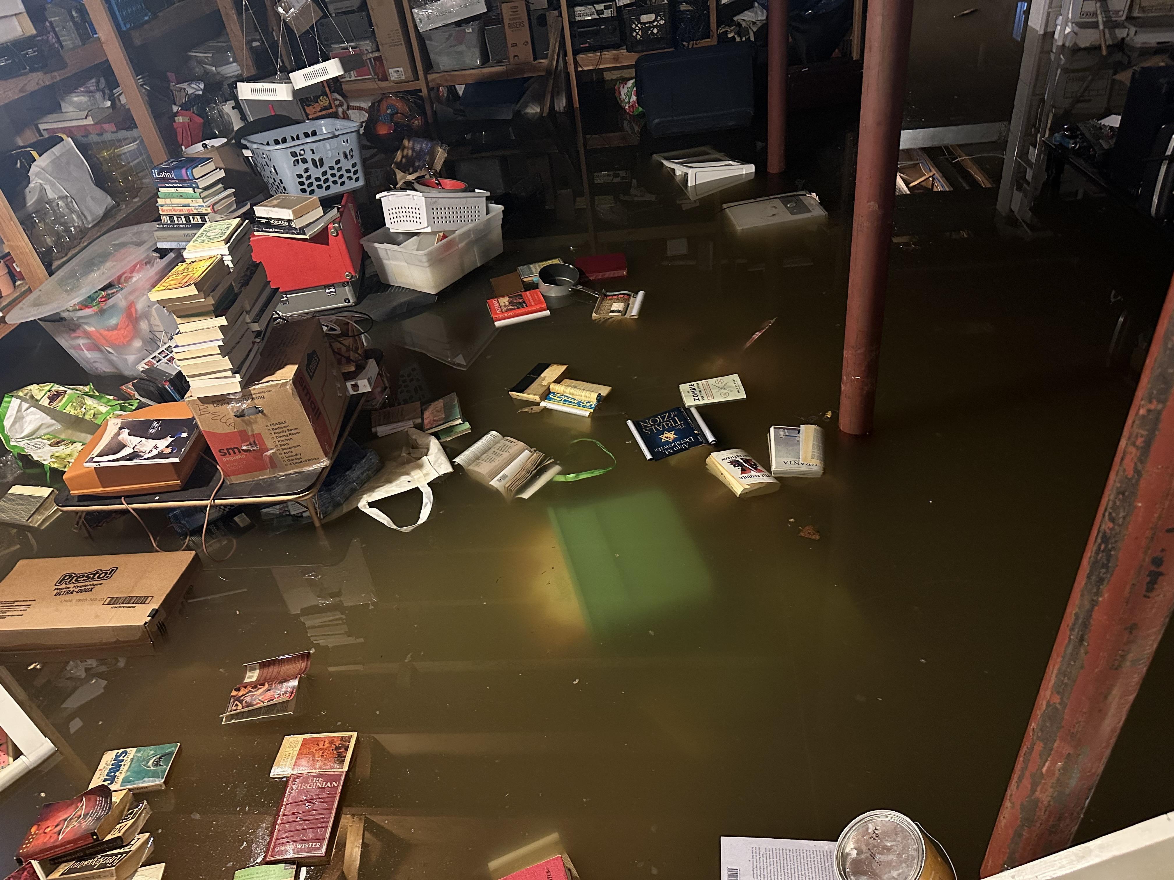 Basement Flood in Greenwich, CT
