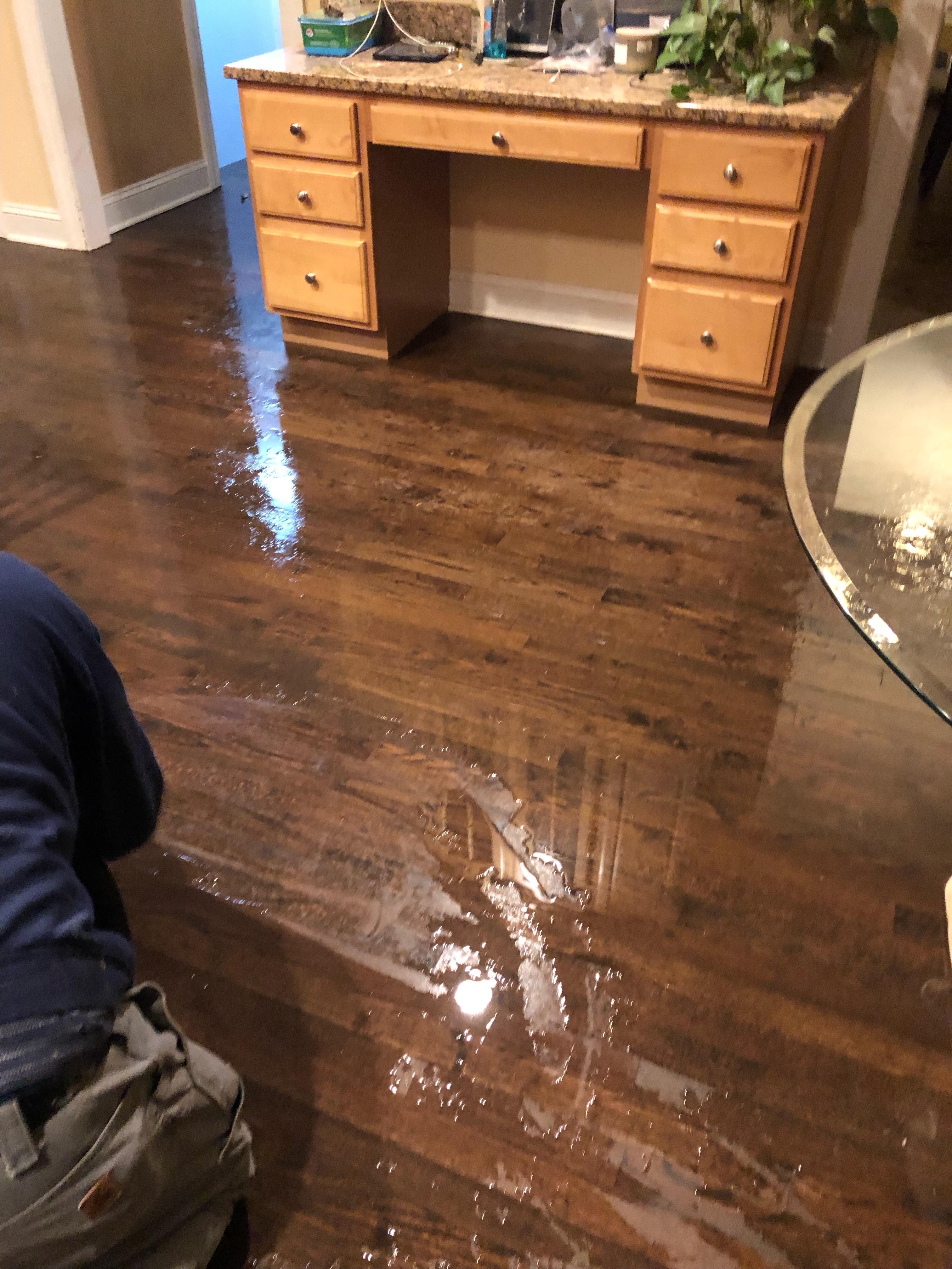 Water Damage on Flooring
