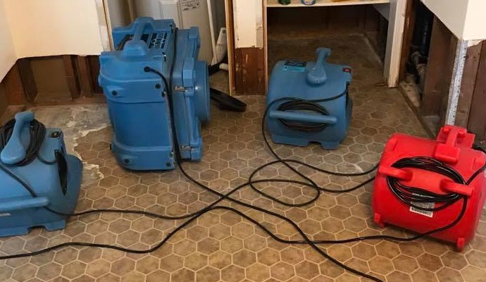 water damage restoration equipment